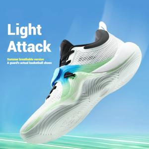 Xtep Light Attack 3 SE 남성용 농구화 2025 가벼운 내마모성 쿠션 지원 실용적인 운동화 875219120002