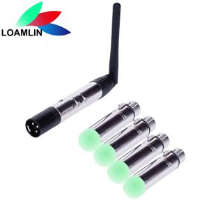 DMX512 DMX DFI DJ 무선 시스템 수신기 또는 송신기 2.4Ghz LED 무대 조명 LED 조명 400M 제어