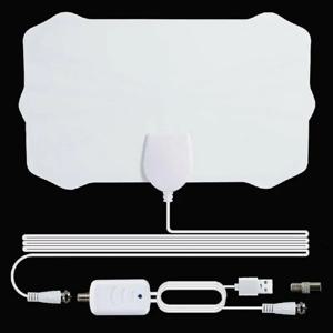 2021 새로운 실내 디지털 Hdtv 안테나 TV 120 마일 반경 Versterker DVB-T2 Isdb-Tb Clear Satellietschotel Signaal Ontvanger