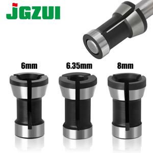 1pc 3PCS 세트 콜레트 6.35mm 8mm 6mm 콜렛 척 조각 트리밍 기계 전기 라우터 밀링 커터 액세서리