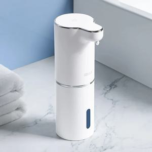 자동 거품 비누 디스펜서 욕실 스마트 세탁기 USB 충전 흰색 고품질 ABS 소재