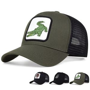 패션 남자 야구 모자 코 튼 Snapback 모자 남자 여자 야외 태양 아빠 모자 자 수 패치 통기성 메쉬 모자 gorra