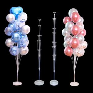 생일 풍선 스탠드 키트, 베이스 및 폴 포함 풍선 스탠드, 결혼식 생일 파티 장식, 베이비 샤워, 70 cm, 130 cm, 160cm