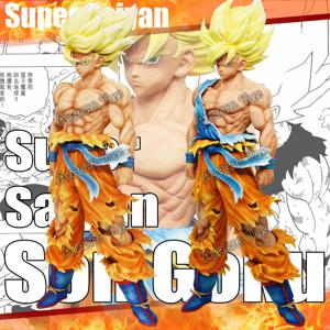 11.02in/28cm 애니메이션 드래곤 볼 피규어 Goku 피규어 슈퍼 사이어인 PVC 액션 피규어 컬렉션 모델 장난감 선물