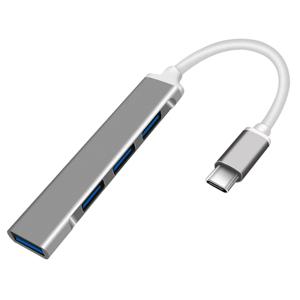 USB C 허브 3.0 3.1 유형 C 4 포트 멀티 분배기 어댑터 OTG Xiaomi Lenovo Macbook Pro Air PC 컴퓨터 노트북 액세서리