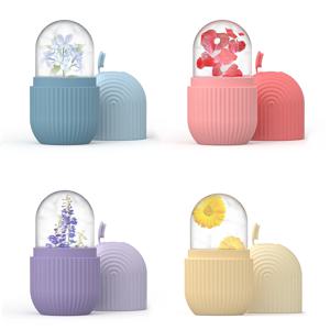 실리콘 아이스 큐브 트레이 뷰티 리프팅 아이스볼 페이스 마사지기, 컨투어링 아이 롤러 페이셜 트리트먼트, 여드름 감소 스킨 케어 도구