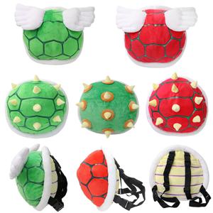 게임 슈퍼 마리오 Koopa Bowser 부드러운 플러시 배낭 Larry Lemmy Iggy Ludwig Koopa Paratroopa 학생 SchoolBag 코스프레 완구