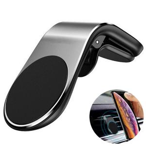 자석식 차량용 핸드폰 거치대 에어벤트 클립 마운트 회전식 휴대폰 GPS 지원 샤오미 레드미 화웨이 삼성 핸드폰 차량용 스탠드