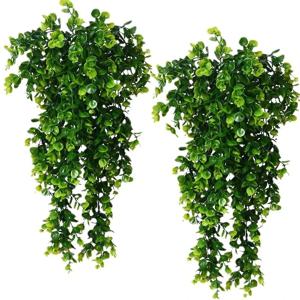 인공 벽걸이 페르시아 잔디 덩굴, 인공 행잉 고사리 덩굴, 녹색 식물, 1PC