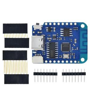 WEMOS D1 Mini V4.0.0 TYPE-C USB WIFI 사물 인터넷 보드 기반 ESP8266 4MB LOLIN 12C MicroPython Nodemcu Arduino 호환