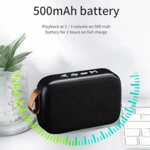 휴대용 블루투스 5.0 무선 사운드 바 500mAh 배터리 야외 실내 스포츠 HIFI 맞춤형 고품질 스피커 사운드 바