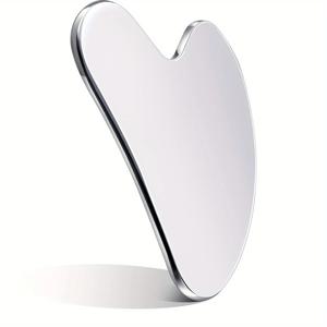 1pc 스테인레스 스틸 Gua Sha 얼굴 도구 Guasha for Face Metal Gua Sha 피부 마사지 강화 Guasha 뷰티 도구 바디 아이 Nec