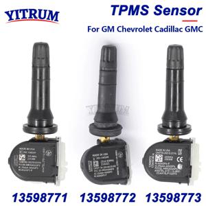 TPMS 타이어 압력 센서, 쉐보레 크루즈 말리부 실베라도 이쿼녹스 임팔라 타호 GMC 시에라 유콘 13598771 13598772 13598773