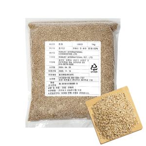 청정식품 중국산 생참깨 1kg 날깨 통참깨 CJH001-2