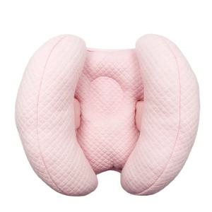 아기 베개 보호 자동차 좌석 머리 및 목 지원 베개 U 자형 머리 받침 신체 고정 안티 롤 어린이 학교 쿠션