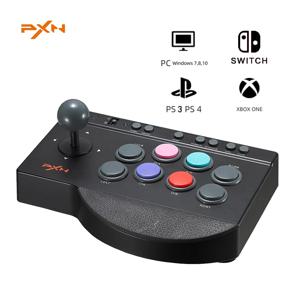 PC PS4/PS3/Xbox One/스위치/안드로이드 TV 아케이드 파이팅 게임 파이트 스틱 PXN 0082 USB 용 스트리트 파이터 조이스틱 컨트롤러