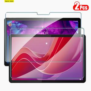 레노버 탭 M10 플러스 3rd 2nd 1st Gen M11 P11 Pro 태블릿 레노버 필름 용 2PCS 화면 보호기 강화 유리