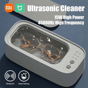 Xiaomi 초음파 안경 청소 45KHZ 초음파 보석 클리너 기계 보석에 대 한 고주파 초음파 청소 목욕