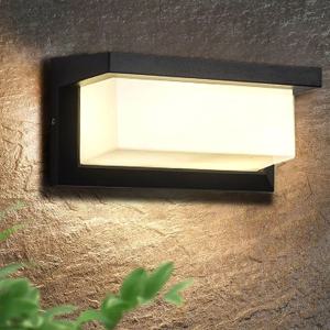 Led 야외 벽 조명 방수 IP66 모션 센서 Led 야외 조명 베란다 조명 발코니 정원 조명 야외 벽 램프