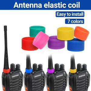 안테나 특정 경량 장력 코일, Baofeng BF-888s UV-5R F22 BF-T20 UV-5RH UV-21PRO AR-152 호환, 7 가지 색상