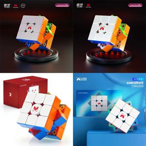 [Picube] QiYi XMD 토네이도 V4 레드 LE 3x3 플래그십 매트 버전 블루 르 마그네틱 매직 스피드 큐브 토네이도 V4M 파이오니어 퍼즐 완구