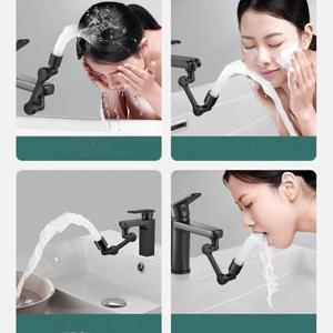 헤비메탈 유니버설 1080 °   주방 세면기 확장 수도꼭지 버블 러 싱크 탭 스플래시 노즐 용 회전 수도꼭지 분무기 헤드