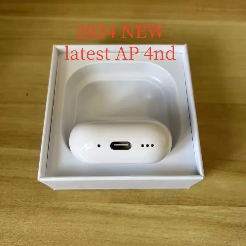 2024 AP 4nd Bluetooth 헤드폰 무선 충전은 IOS18 이어폰을 지원합니다. USB-C 인터페이스 휴대폰용 기존 헤드셋