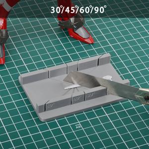 1Pc 모델 각도 절단 보조 장치 - 정밀 다각도 절단(30 ° , 45 ° , 60 ° , 90 ° ) DIY 프로젝트용