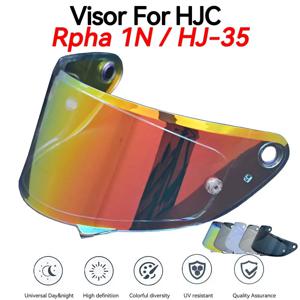 HJC RPHA 1N Rpha1N HJ-35 HJ 35 헬멧 바이저 Sunshield 오토바이 고글 도금 Anti UV Casco Moto Visera 용 RPHA 1N 바이저