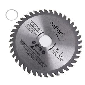 5 인치 125mm 커팅 디스크 목재 플라스틱 금속 회전 초경 커팅 도구 용 미니 원형 톱 블레이드 40 치아 12000 최대 RPM