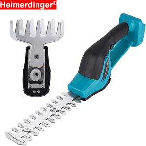 Makita 18V 배터리용 무선 헤지 트리머, 2-in-1 미니 휴대용 전기 잔디 가위, 정원용 관목 트리머 작동