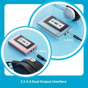 Fiio Snowsky Echo 미니 음악 플레이어 무선 블루투스 Mp3 플레이어 오디오 휴대용 사용자 정의 미니 음악 플레이어 Mp3 게임 액세서리