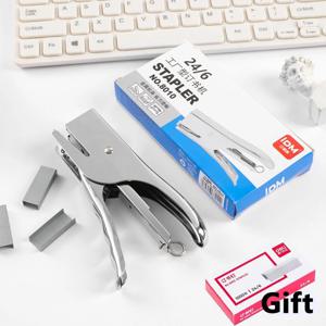 전문 휴대용 금속 스테이플러 24/6 사무실 및 연구용 내구성이 강한 문구류 선물용 품질 사무용품