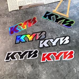 2PCS KYB 오토바이 프론트 포크 스티커 방수 모토 크로스 서스펜션 비닐 데칼 for KTM YAMAHA Honda Suzuki Kawasaki BMW