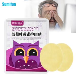2/10/20/30Pcs Sumifun 블루 베리 루테인 아이 케어 패치 가짜 근시 시력 개선 의료 스티커 눈의 피로 완화 석고