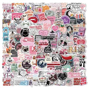 50/150PCS 크리 에이 티브 로맨틱 독서 Ins 스타일 스티커 Scrapbooking 콜라주 소재 전화 노트북 워터 컵 데스크탑 DIY