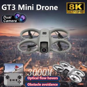 GT3 FPV 드론 8K HD 듀얼 카메라 5G GPS 전문 항공 촬영 브러시리스 원격 제어 UAV 항공기 쿼드콥터 장난감 선물