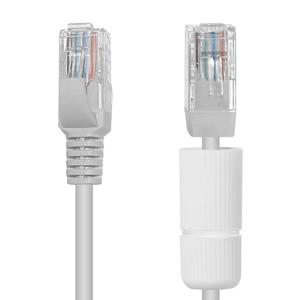 Hiseeu Cat5 이더넷 네트워크 케이블 RJ45 50M 20M Lan 케이블 PoE 카메라용 POE 이더넷 케이블 NVR 65ft 164ft