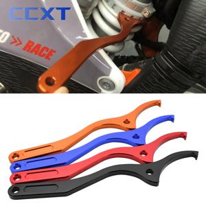 오토바이 CNC 후면 댐핑 충격 스패너 렌치 KTM SX XC SXF XCW XCF EXC EXCF Husqvarna FC FE TC TE 125-501cc 부품