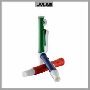 피펫 보조 장치 빠른 릴리스 피펫 펌프 수동 피펫터 펌프와 스케일 이송 밀짚 VOL. 2ML 10ml 25mL