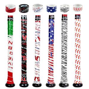 AMASPORT 야구 배트 그립 1.1mm 새로운 도착 야구 배트 테이프 용 양각 패턴 그립 베이스 볼 액세서리