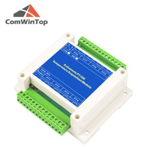 2/4/8/16 채널 PT100 K/S/R/B/N/E/J/T 유형 열전쌍 센서 RS485 Modbus 출력 온도 수집 모듈