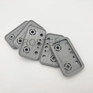 5pcs 125*75*17mm Weeke Homag PTP160 머시닝 센터 CNC 진공 패드 커버 흡입 상단 고무 교체 플레이트 4-011-11-0196