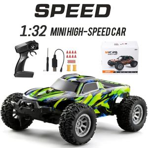1:32비율 원격 제어 자동차, 원격 제어 자동차 최대 20 Km/h, 2.4Ghz 고속 모든 지형 야외 전기 장난감 자동차