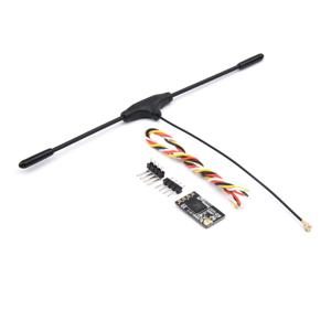 새로운 ELRS 915MHz NANO ExpressLRS 수신기(T형 안테나 포함) RC FPV 횡단 드론 부품용 Wifi 업그레이드 지원
