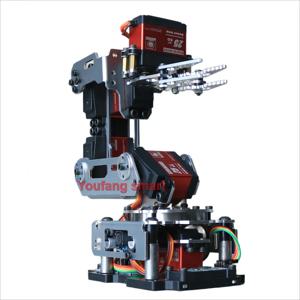 클로 클램프 그리퍼 키트가있는 6 DOF 로봇 암 Arduino 로봇 DIY 키트 용 호환 20Kg 서보 Android App 프로그래밍 가능한 로봇 암