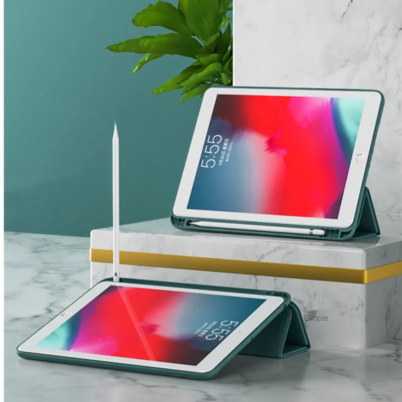 iPad 10.2 9/8/7/6/10세대 케이스 Pro 11 2021 2018 9.7 10 5 연필 홀더가 있는 스마트 커버 Mini 4 2020 Air 5 10.9 2022