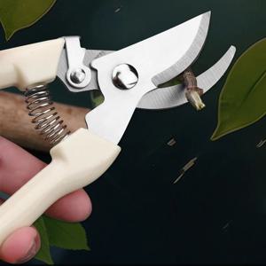 1PC 스테인레스 스틸 가지 치기 가위 절단 다기능 꽃 나무 가지 바이 패스 정원 Pruner 핸드 전단 클리퍼 도구