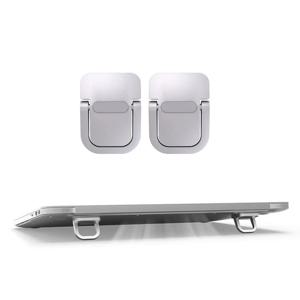 Macbook 용 노트북 스탠드 Huawei Xiaomi 노트북 접이식 지원 컴퓨터 키보드 홀더 미니 휴대용 다리 스탠드 2 개/대