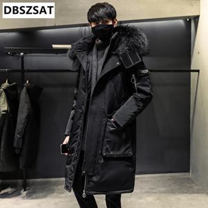2026 롱 다운 재킷 겨울 코트, 차케타 후드 캐주얼 겨울 파카 하이 퀄리티, 남성 녹색 따뜻한 파카 코트, 사이즈 4XL